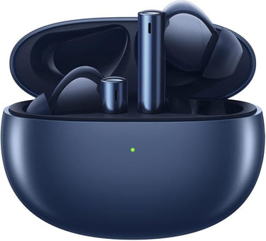 realme Buds Air 3 Auriculares Inalambricos,Cancelación activa de ruido, Controlador dinámico de refuerzo de graves de 10mm,Hasta 30 horas de reproducción,Resistencia al agua IPX5,Azul constelación